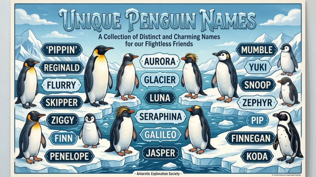 Unique Penguin Names