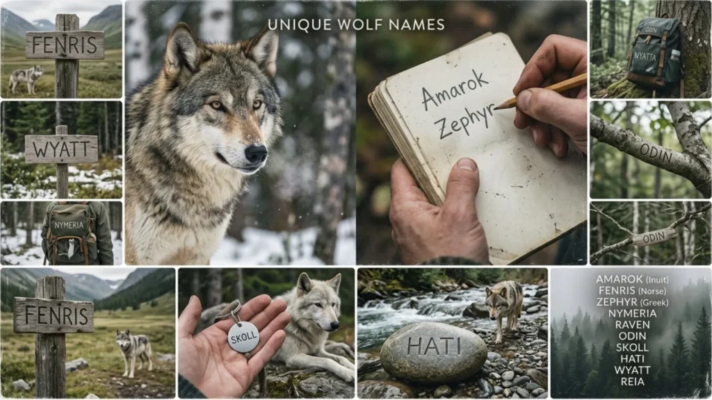  Unique Wolf Names