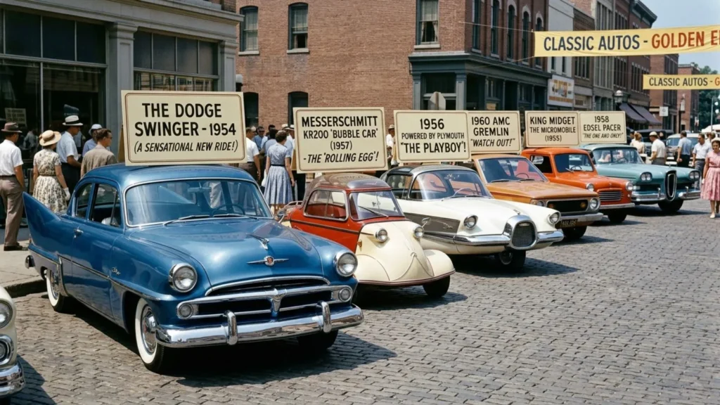 Vintage Weird Car Names From the Golden Era