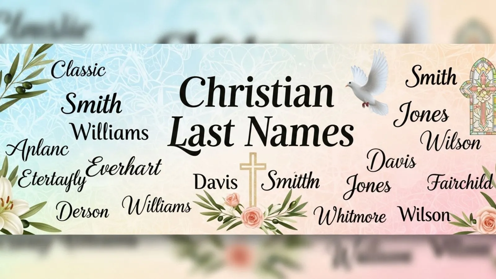 Christian Last Names