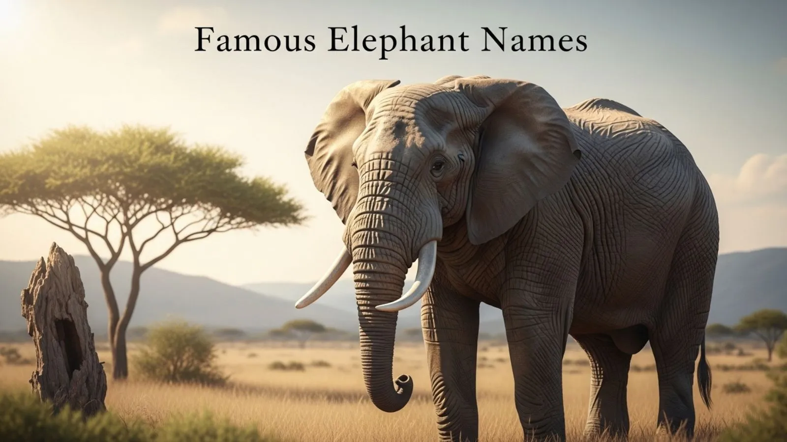 Famous Elephant Names