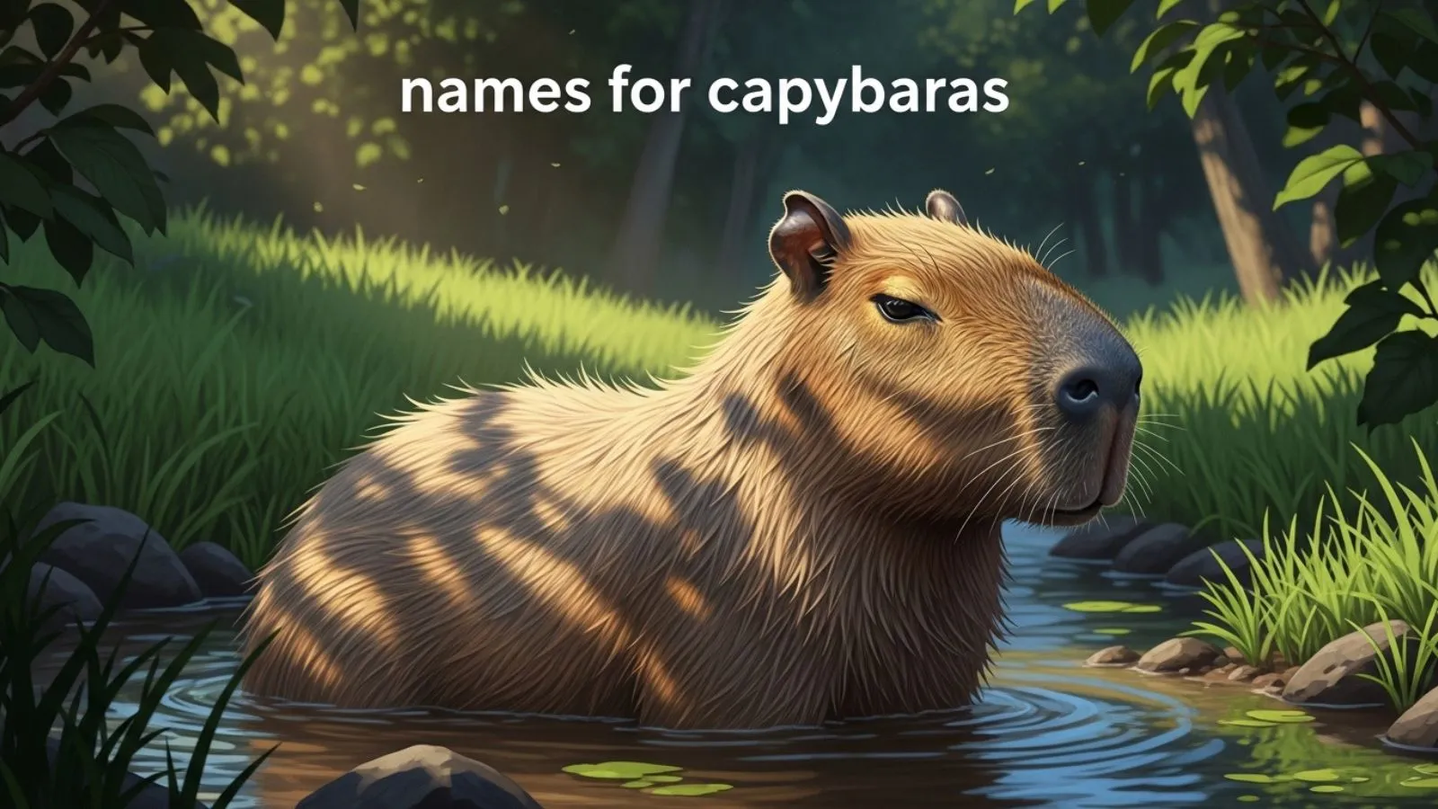 Names for Capybaras