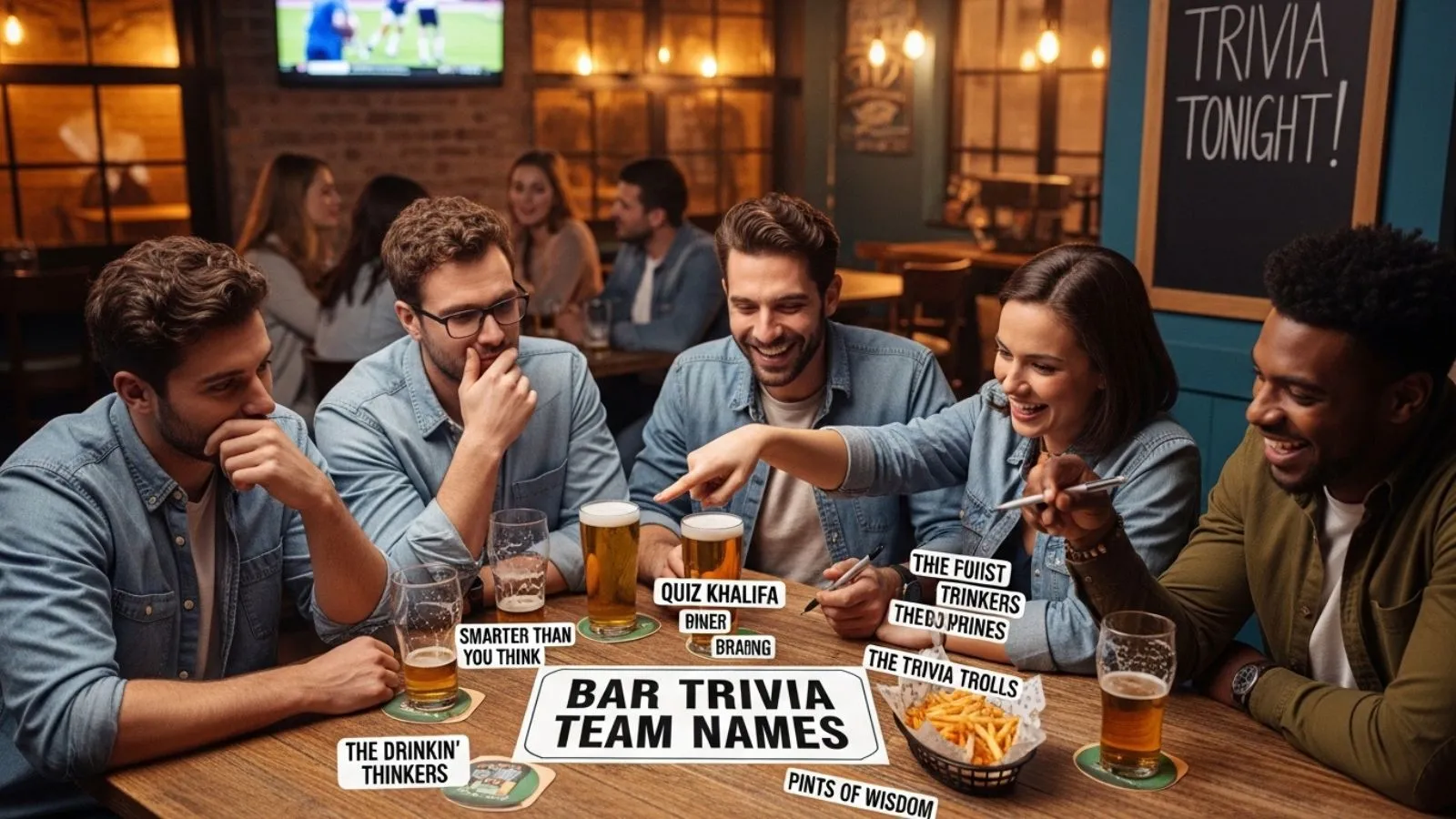 Bar Trivia Team Names