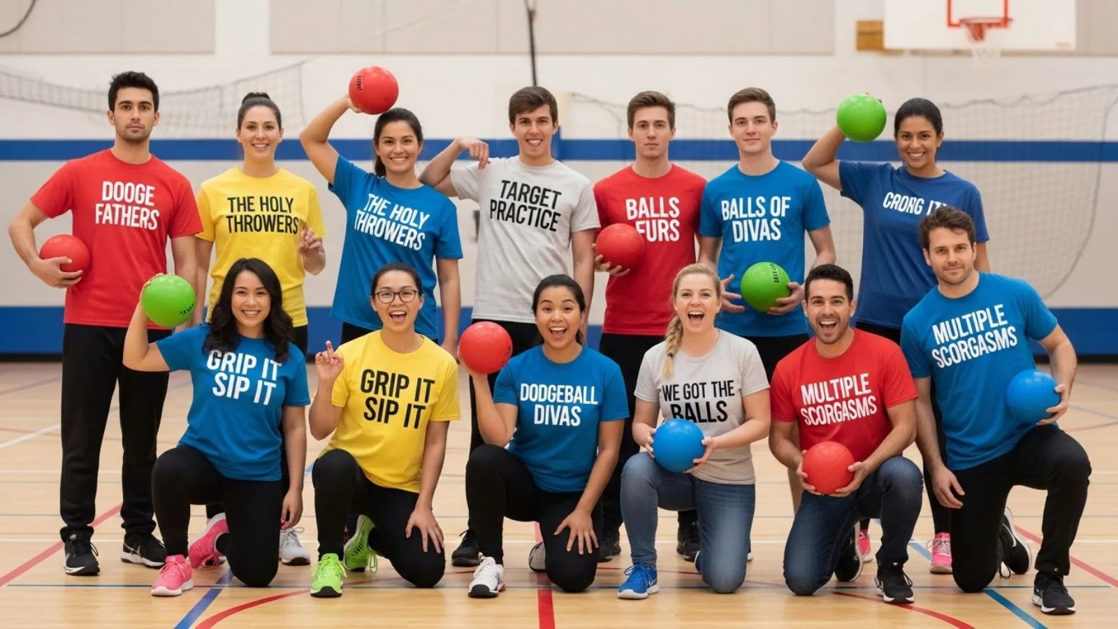 Funny Dodgeball Team Names