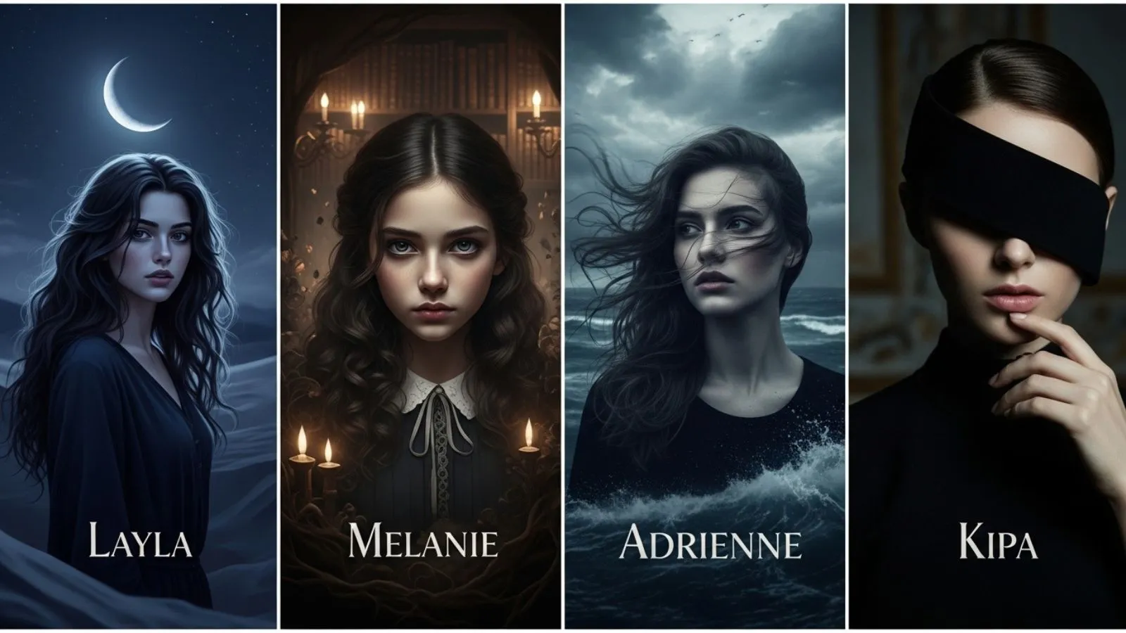 Girl Names Meaning Dark