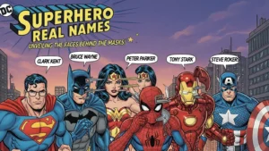 Superhero Real Names