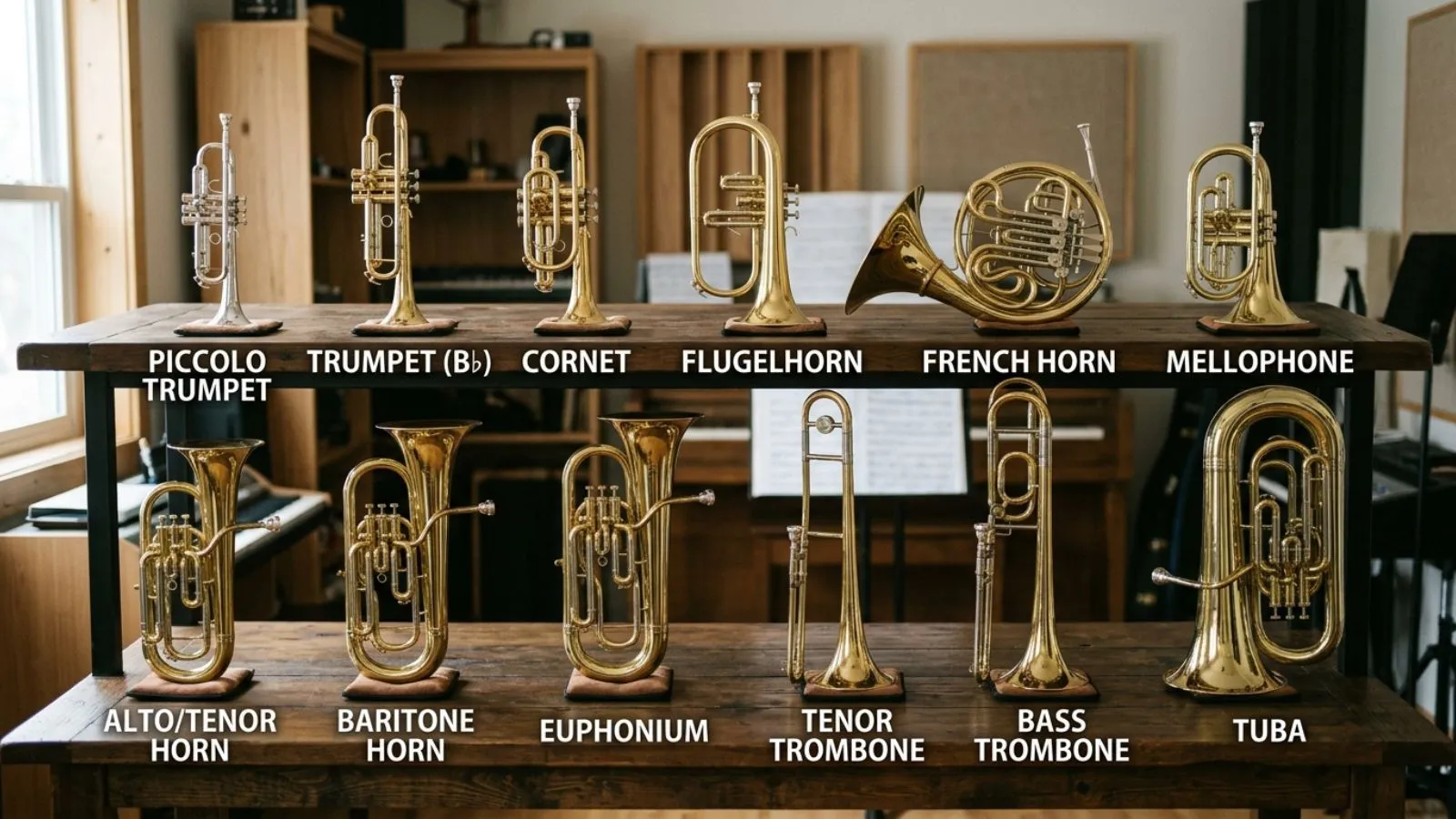 All Brass Instruments Names