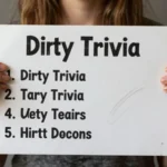 Dirty Trivia Team Names