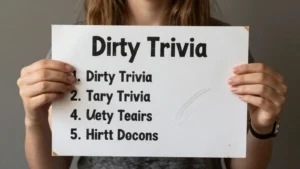 Dirty Trivia Team Names