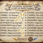 List of Angel names