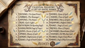 List of Angel names