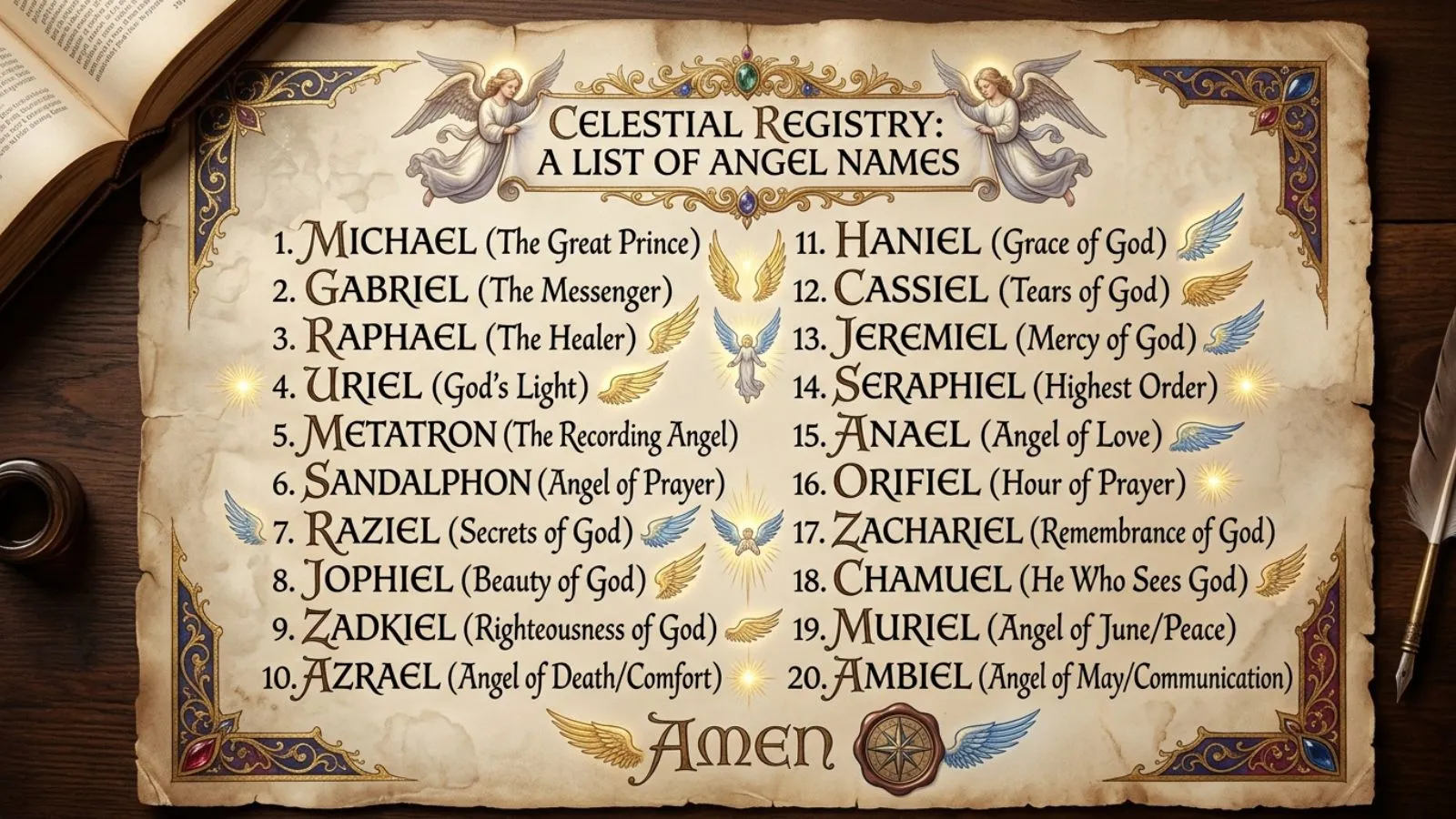 List of Angel names