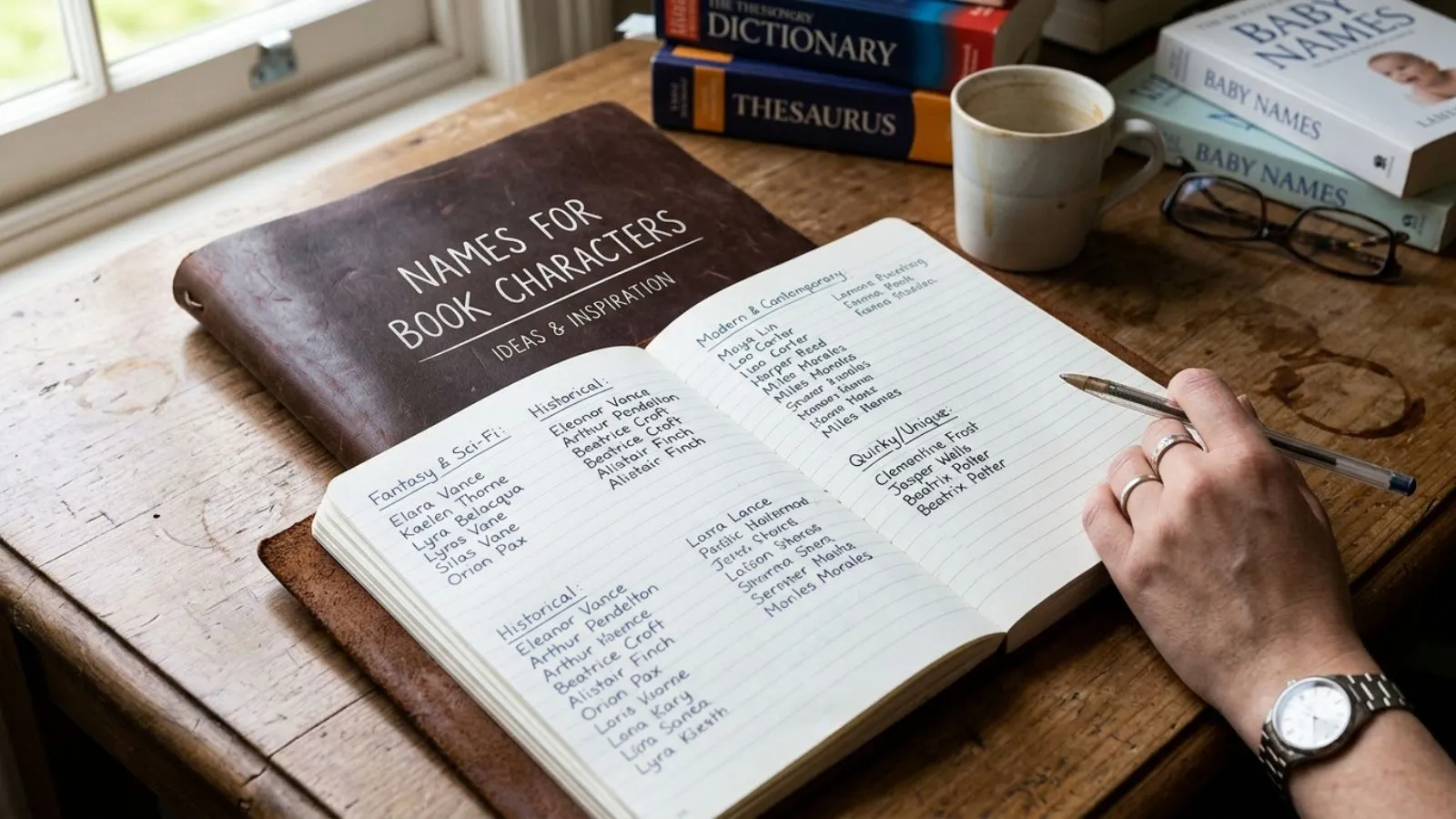 Names for Book Characters
