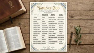 Printables Names of God