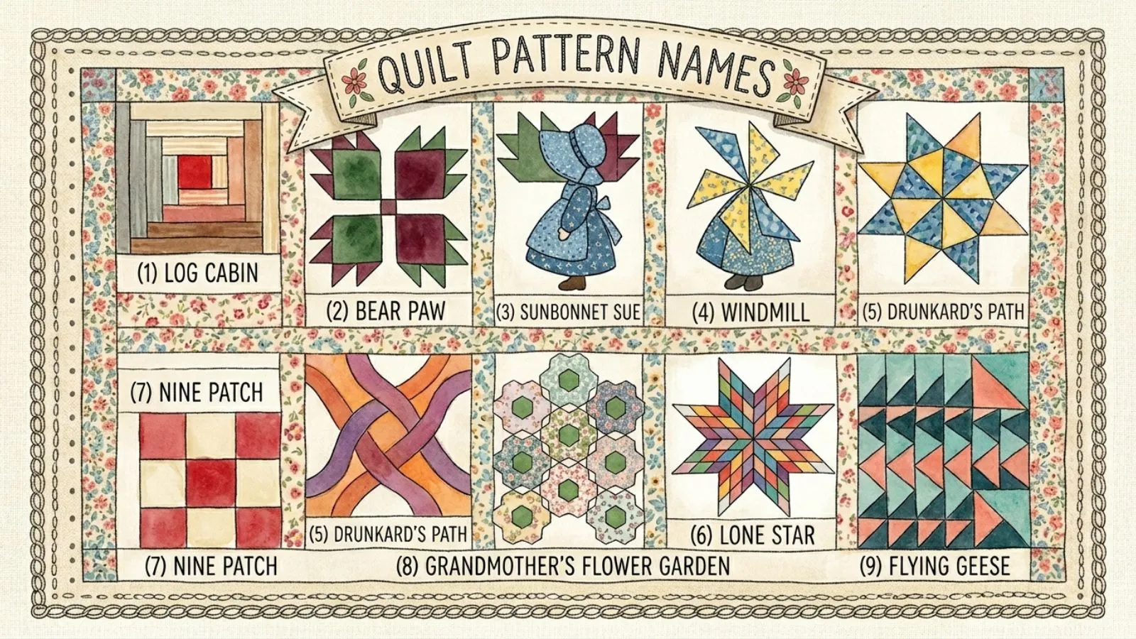 Quilt Pattern Names