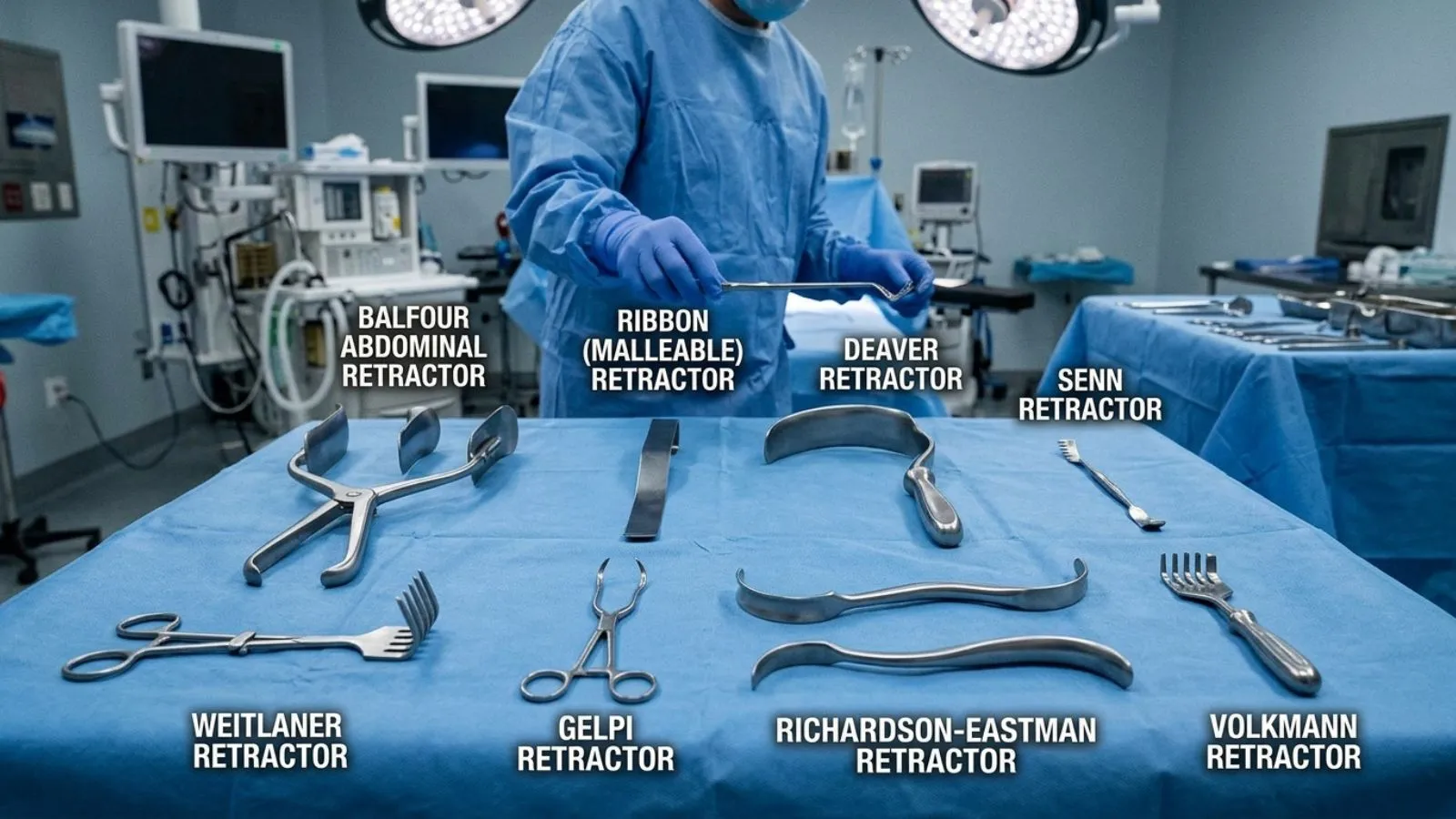 Retractor Types With Names