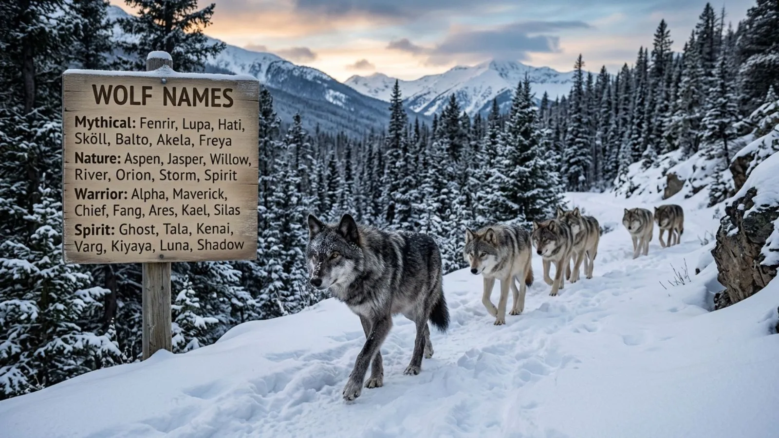 Names for Wolves